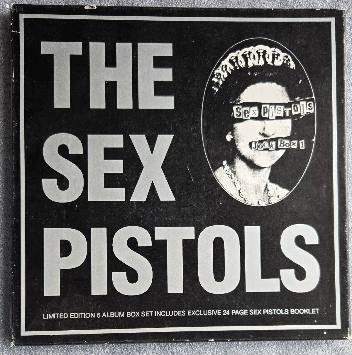 Rare Vintage The Sex Pistols - Jock Box 1- 6 x Vinyl LP Box set