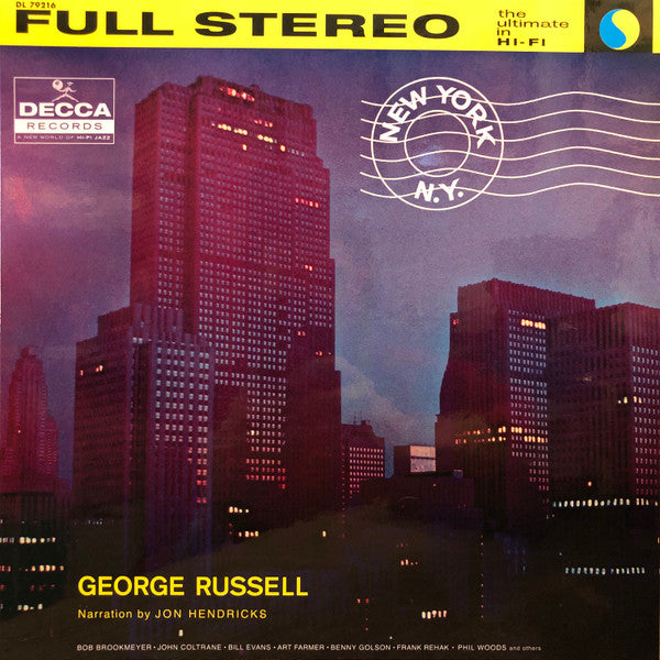 George Russel and His Orchestra "New York, NY" LP