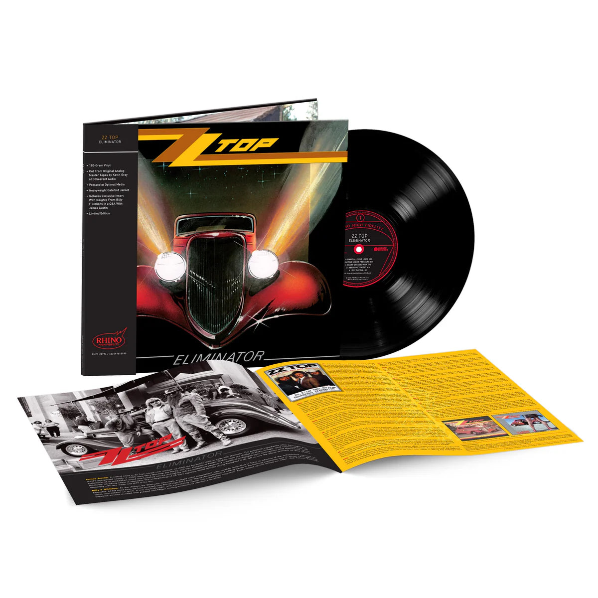 ZZ TOP / ELIMINATOR RHINO HIFI RKTBR 25