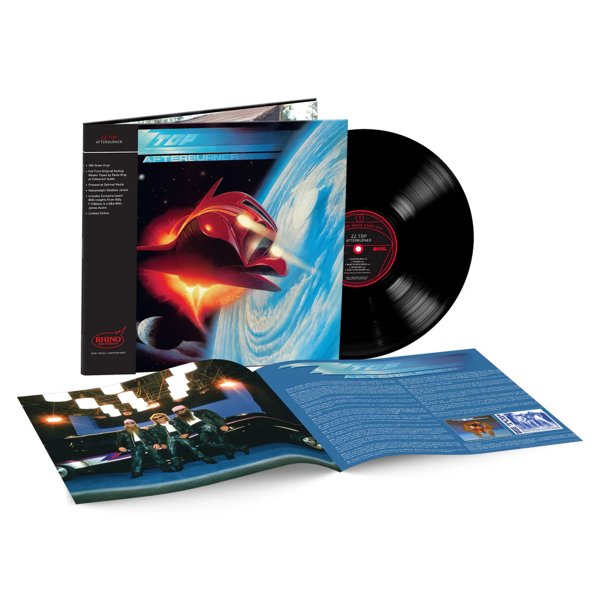 ZZ TOP / AFTERBURNER RHINO HIFI RKTBR 25