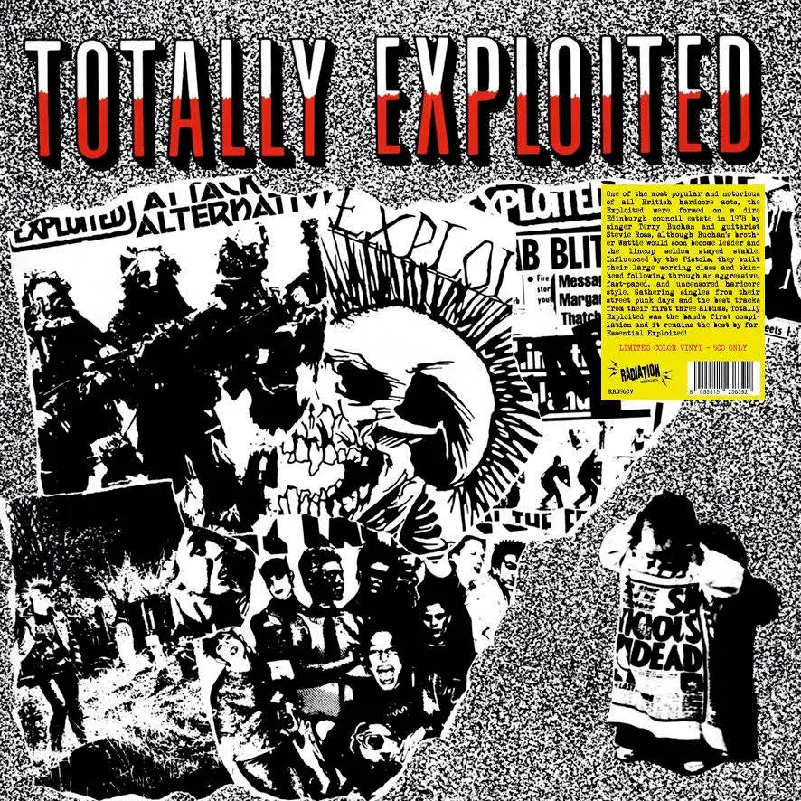 The Exploited - Totally Exploited - Clear Vinyl