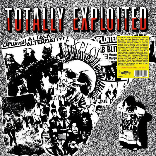 The Exploited - Totally Exploited - Clear Vinyl