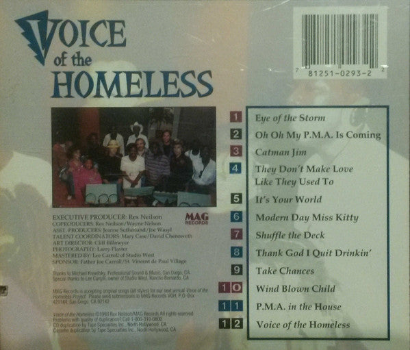 Various : Voice Of The Homeless (Album)