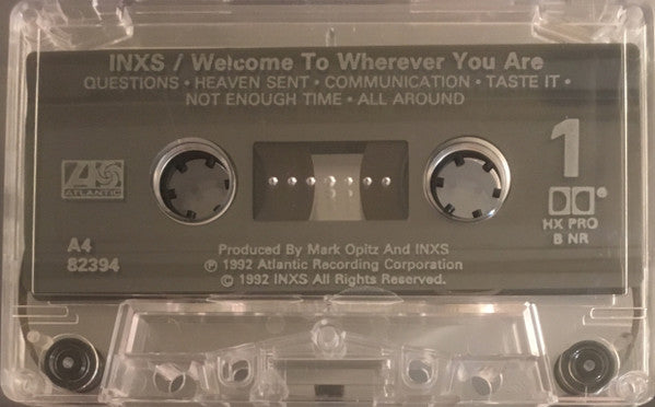 INXS : Welcome To Wherever You Are (Album,Club Edition)