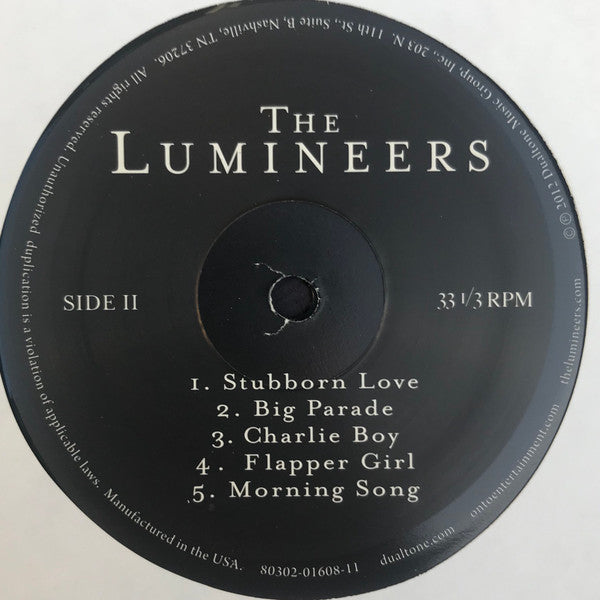 Lumineers, The : The Lumineers (LP,Album)