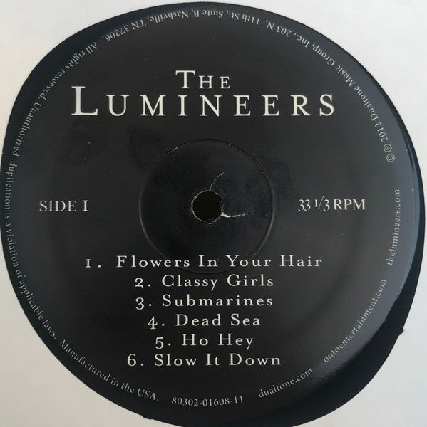 Lumineers, The : The Lumineers (LP,Album)