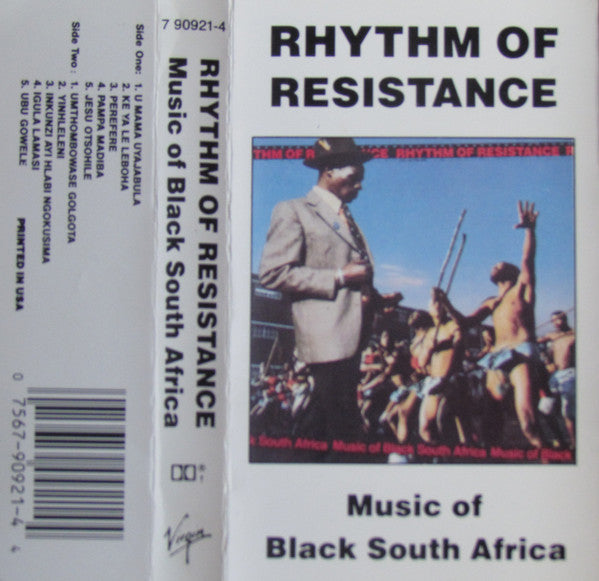 Various : Rhythm Of Resistance - Music Of Black South Africa (Compilation,Reissue)