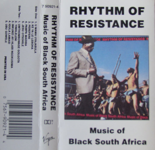 Various : Rhythm Of Resistance - Music Of Black South Africa (Compilation,Reissue)