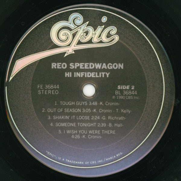 REO Speedwagon : Hi Infidelity (LP,Album,Reissue)