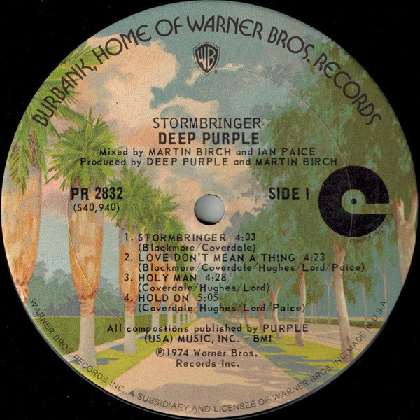 Deep Purple : Stormbringer (LP,Album)