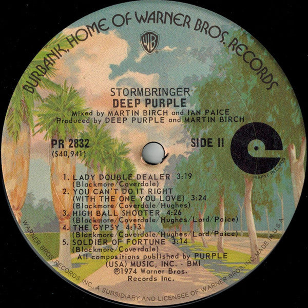 Deep Purple : Stormbringer (LP,Album)