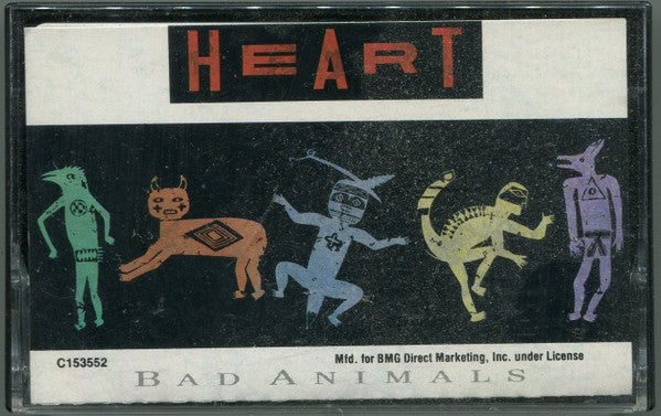 Heart : Bad Animals (Album,Club Edition,Stereo)