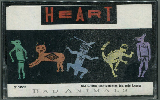 Heart : Bad Animals (Album,Club Edition,Stereo)