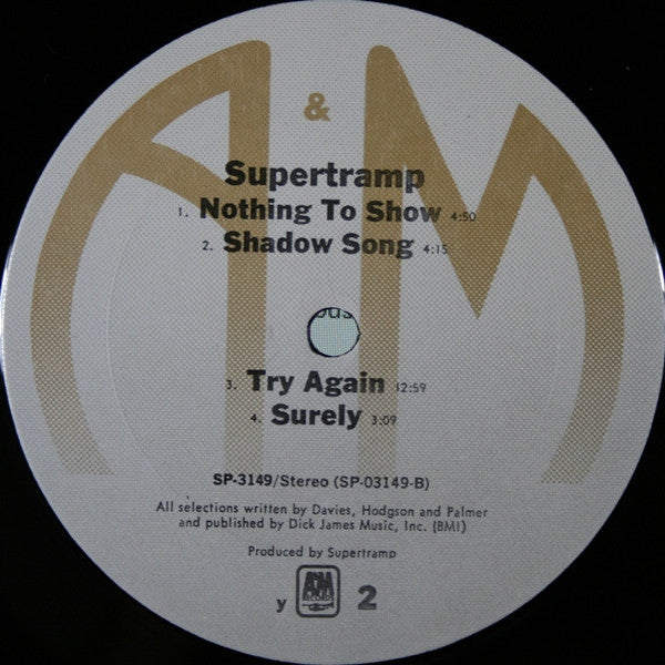 Supertramp : Supertramp (LP,Album,Reissue,Remastered)