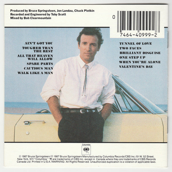 Bruce Springsteen : Tunnel Of Love (Album)