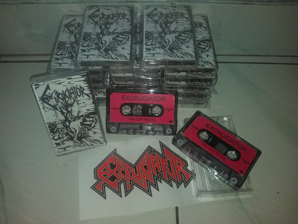 Excruciator (2) : By The Gates Of Flesh (EP,Limited Edition,Numbered,Reissue,Stereo)