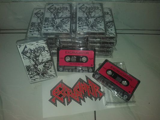 Excruciator (2) : By The Gates Of Flesh (EP,Limited Edition,Numbered,Reissue,Stereo)