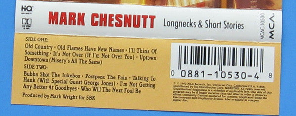 Mark Chesnutt : Longnecks & Short Stories (Album)