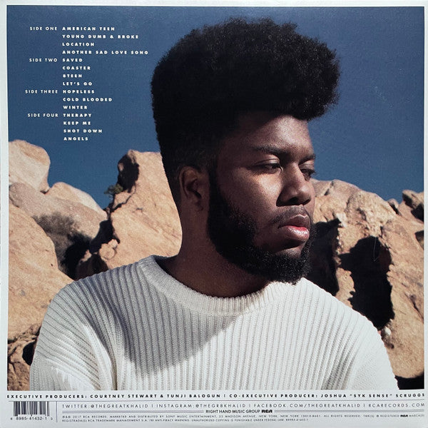 Khalid (16) : American Teen (LP,Album)