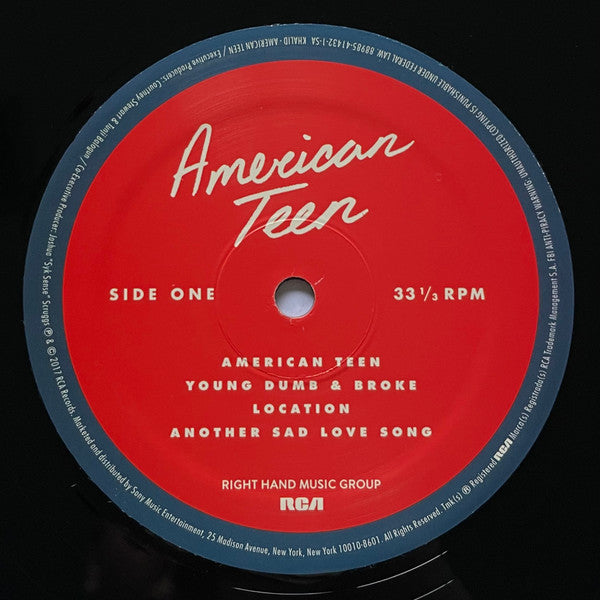 Khalid (16) : American Teen (LP,Album)