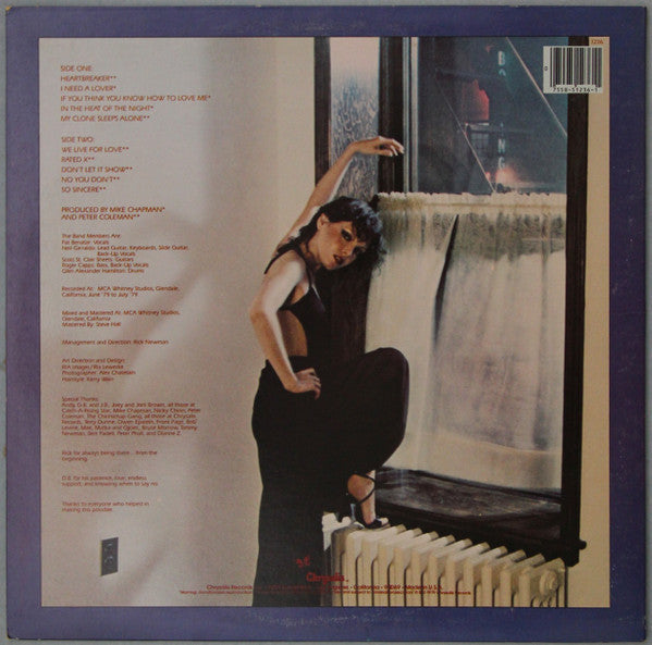 Pat Benatar : In The Heat Of The Night (LP,Album)
