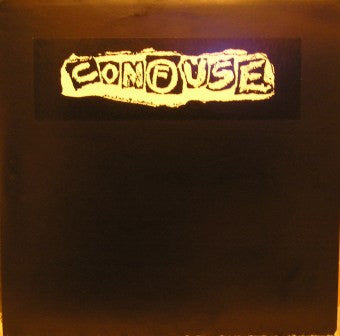 Confuse : Confuse (LP,Album,Compilation,Unofficial Release,White Label)