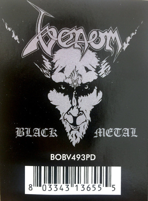 Venom (8) : Black Metal (LP,Album,Picture Disc,Reissue)