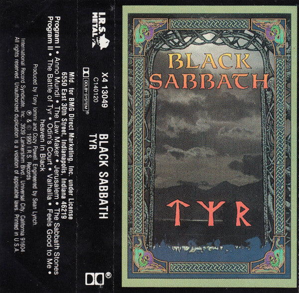 Black Sabbath : Tyr (Album,Club Edition)
