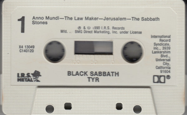 Black Sabbath : Tyr (Album,Club Edition)