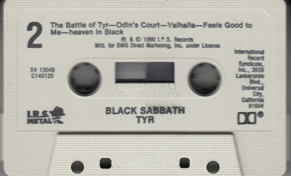Black Sabbath : Tyr (Album,Club Edition)
