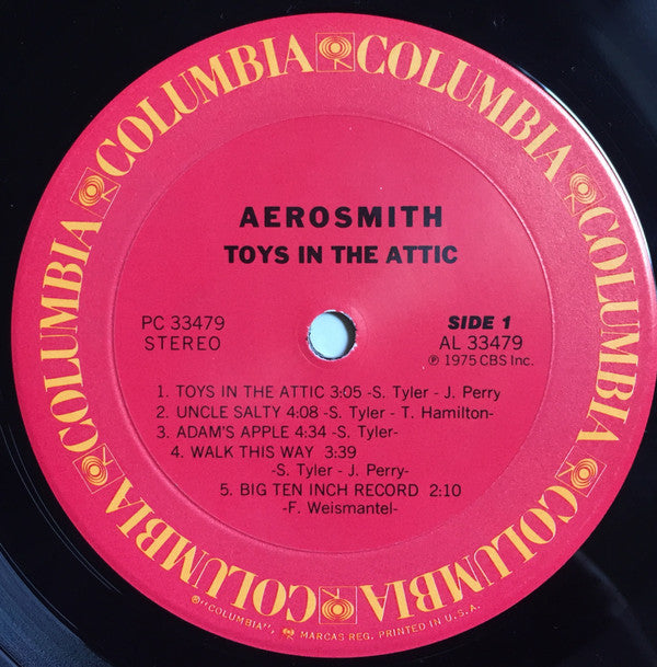 Aerosmith : Toys In The Attic (LP,Album)