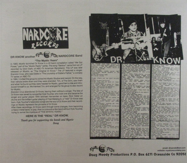 Dr. Know (3) : Plug-In Jesus And Burn (LP,Compilation,Reissue)