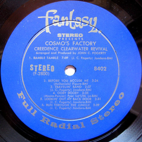 Creedence Clearwater Revival : Cosmo's Factory (LP,Album,Stereo)