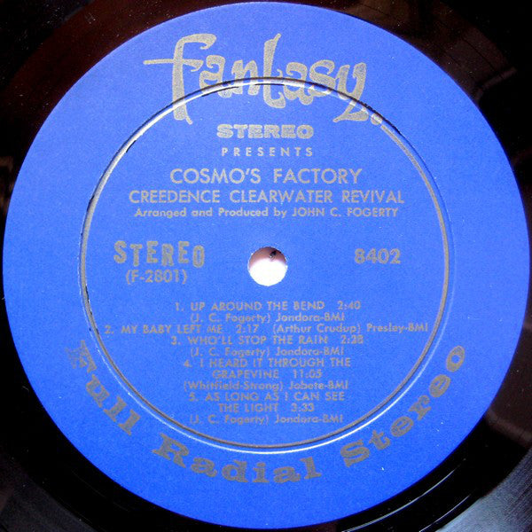 Creedence Clearwater Revival : Cosmo's Factory (LP,Album,Stereo)