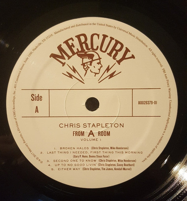 Chris Stapleton : From A Room: Volume 1 (LP,Album)