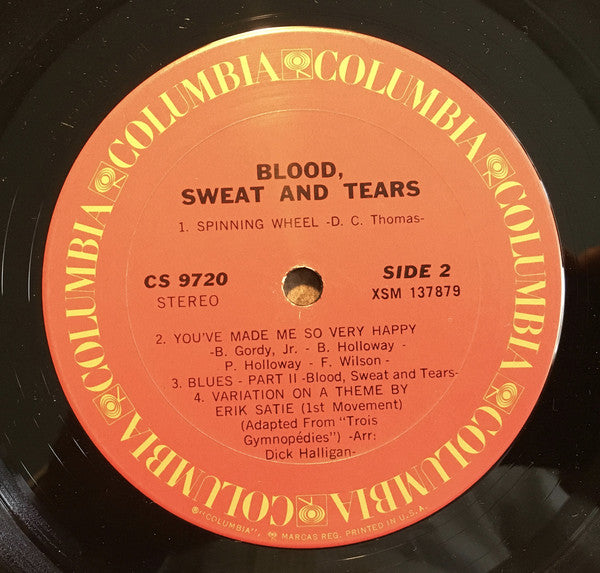 Blood, Sweat And Tears : Blood, Sweat & Tears (LP,Album)