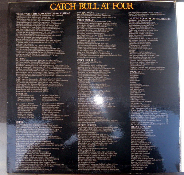 Cat Stevens : Catch Bull At Four (LP,Album)