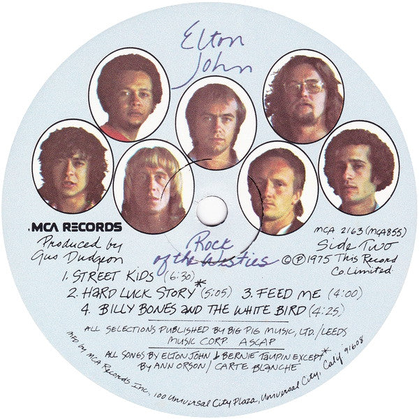 Elton John : Rock Of The Westies (LP,Album)