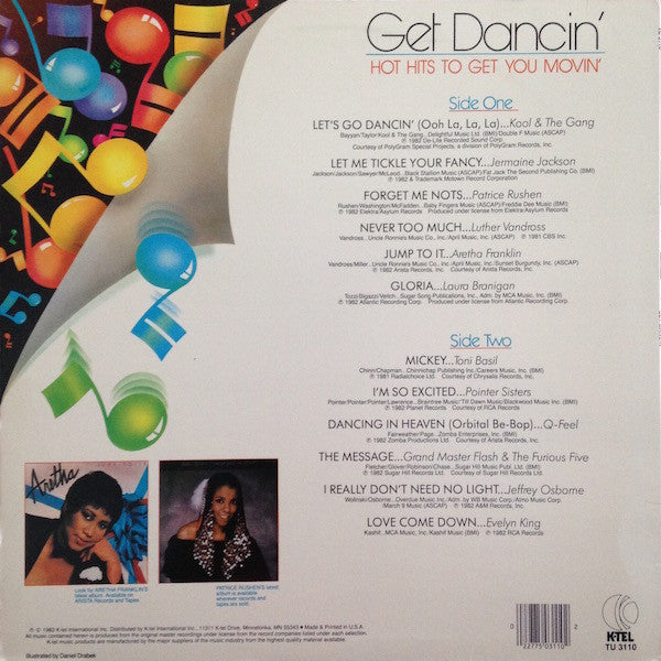 Various : Get Dancin' (LP,Compilation)