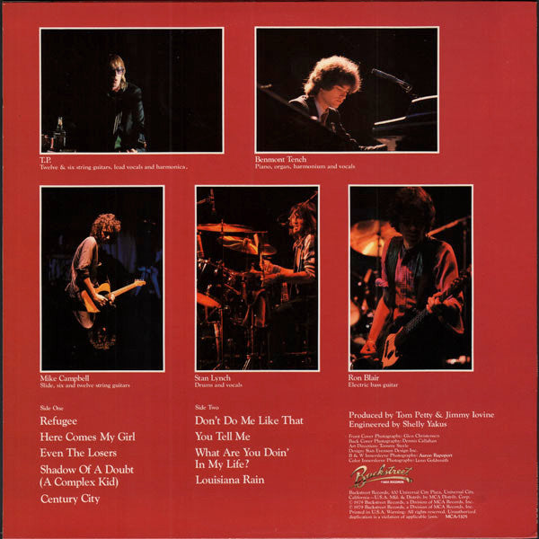 Tom Petty And The Heartbreakers : Damn The Torpedoes (LP,Album)