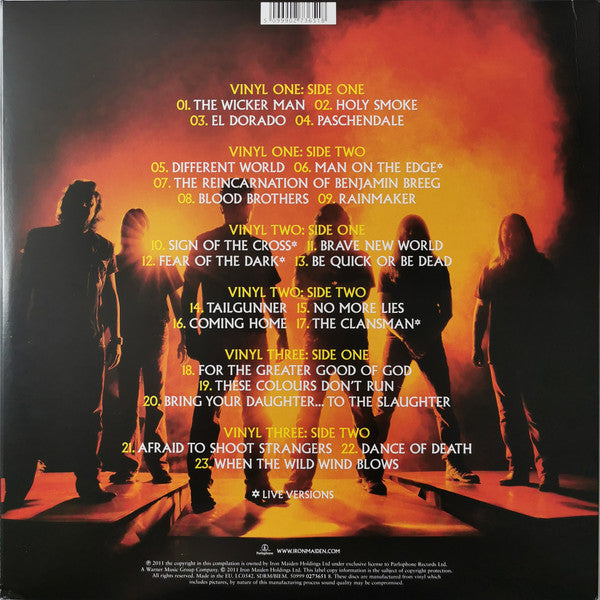 Iron Maiden : From Fear To Eternity - The Best Of 1990-2010 (LP,Compilation,Limited Edition,Picture Disc,Reissue)