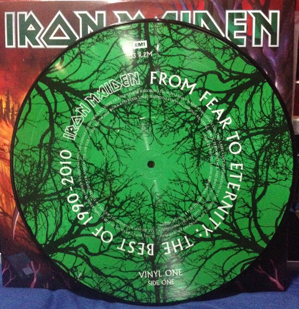 Iron Maiden : From Fear To Eternity - The Best Of 1990-2010 (LP,Compilation,Limited Edition,Picture Disc,Reissue)