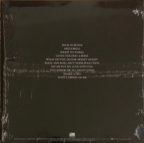 AC/DC : Back In Black (LP,Album)
