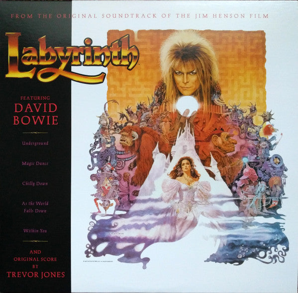 David Bowie, Trevor Jones : Labyrinth (From The Original Soundtrack Of The Jim Henson Film) (LP,Album,Reissue,Remastered)