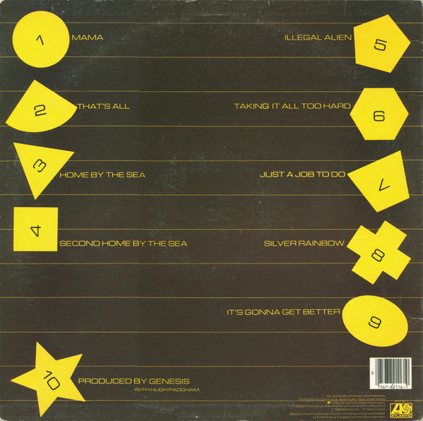 Genesis : Genesis (LP,Album,Stereo)