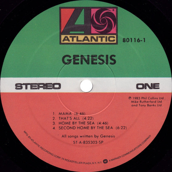 Genesis : Genesis (LP,Album,Stereo)