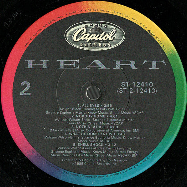 Heart : Heart (LP,Album)