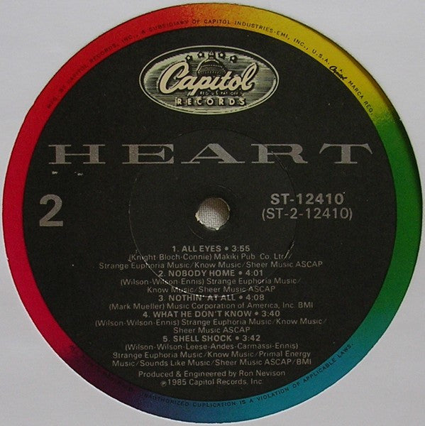 Heart : Heart (LP,Album)