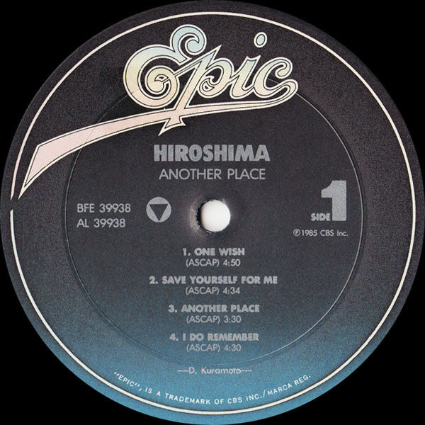 Hiroshima (3) : Another Place (LP,Album)