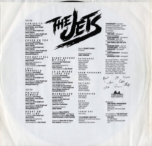 Jets, The : The Jets (LP,Album)